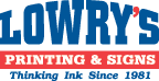 Lowry's Printing & Copying — Signage, Promotional Products in Lafayette